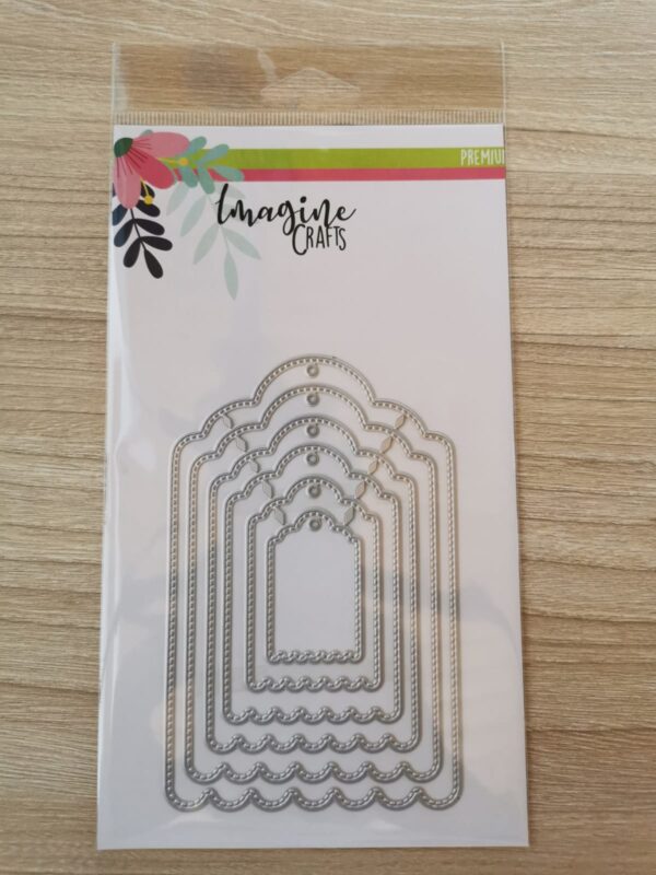 Set tags pespunte x 6 Imagine
