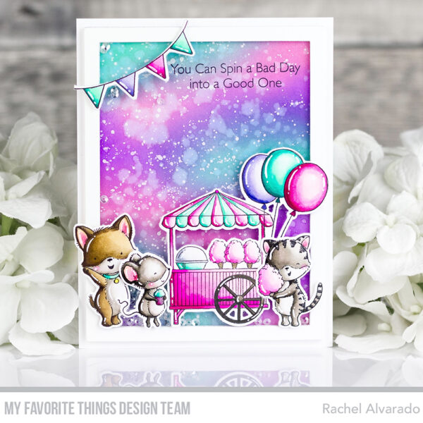 Cotton Candy Critters sello MFT - Imagen 2