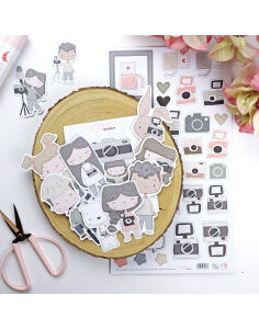 Ohana de foto die- cuts set Alua Cid